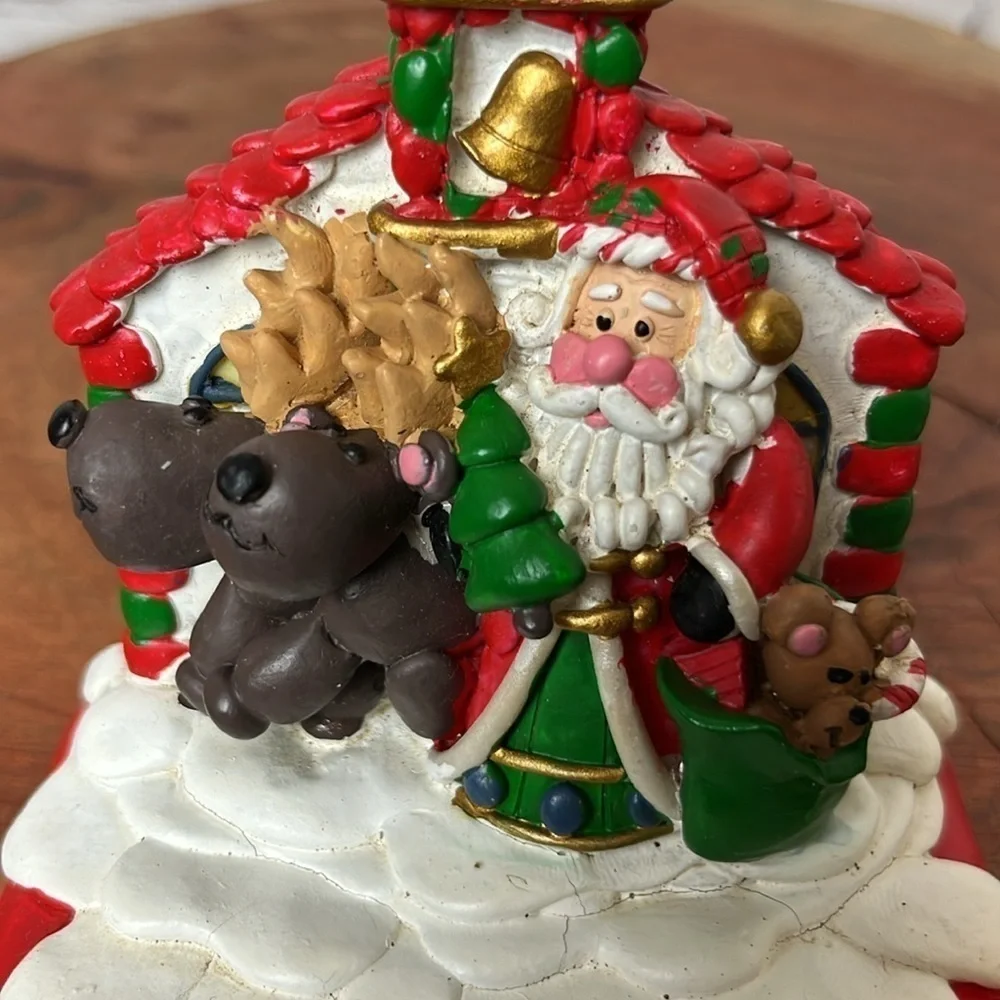 RARE Pair of VIntage Christmas Stocking Holders